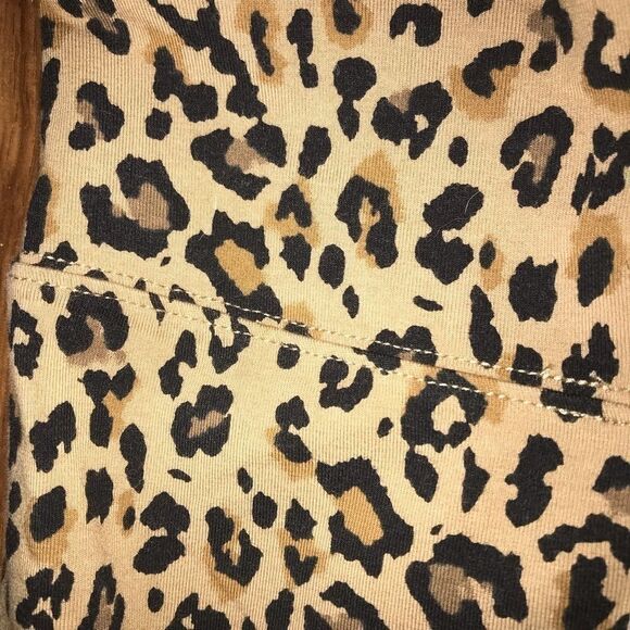 Women's J. Crew Leopard Animal Print Leggings - Picture 5 of 10